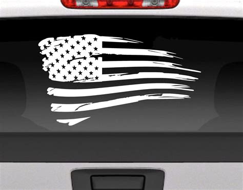 american flag sticker for car window|american flag stickers for vehicles.